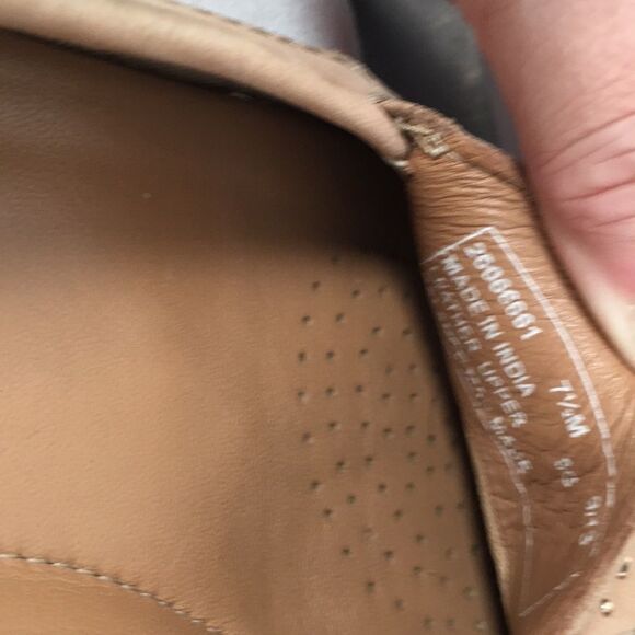 Clark’s Dunbar Hamden driving shoes Sz 7 1/2 - Picture 10 of 12